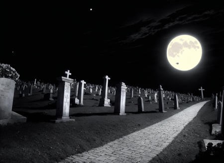 3978532611-1142839568-by TimBurton Animation , horror _(theme_), moon, night, dark, no humans, full moon, scenery, outdoors, sky, cemetery, tombstones.png